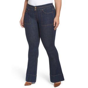 Ashley Graham | NWT "Idrofono" Stretch Flare Jeans
